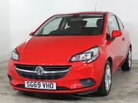 Used Vauxhall Corsa 75 HP (55 kW) 2019 Red Hatchback