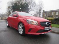 Begagnad Mercedes A180 Executive 2016 Röd Halvkombi