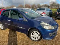 Used Renault Clio Dynamique 75 HP (55 kW) 2008 Blue Hatchback