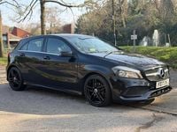 Used Mercedes A180 AMG line 2017 Black Hatchback