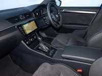 Used Skoda Superb SportlinePlus 196 HP (144 kW) 2022 Race blue metallic Estate