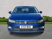 Used VW Polo Match 80 HP (58 kW) 2021 Blue Hatchback