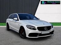 Used Mercedes C63S AMG Premium 2016 White Estate