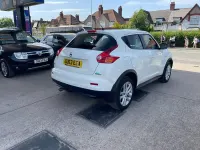 Used Nissan Juke Acenta 110 HP (80 kW) 2013 White SUV