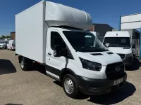 Used Ford Transit 130 HP (95 kW) 2022 White Cabriolet
