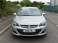 Used Vauxhall Astra SRi 136 HP (100 kW) 2015 Silver Estate