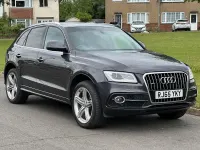 Used Audi Q5 S-line plus 190 HP (139 kW) 2015 Grey SUV