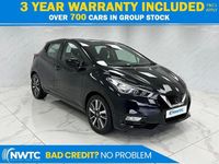 Used Nissan Micra Acenta 71 HP (52 kW) 2017 Black Hatchback