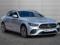 Begagnad Mercedes E400 AMG Line Premium 334 HK (245 kW) 2023 Silver Sedan