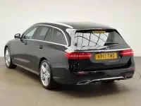 Used Mercedes E220 AMG line 194 HP (142 kW) 2017 Black Estate
