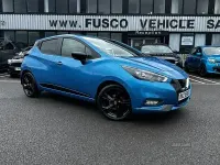 Used Nissan Micra 92 HP (67 kW) 2022 Blue Hatchback
