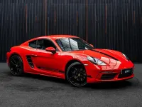 Used Porsche 718 Cayman 2023 Red Coupe