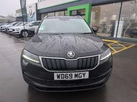 Used Skoda Karoq SE L 115 HP (84 kW) 2020 Black magic pearlescent SUV