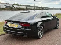 Used Audi A7 Sportback Black Edition 272 HP (200 kW) 2015 Black Hatchback