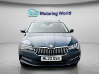 Second-hand Skoda Superb SE Technology 150 CP (110 kW) 2022 Albastru Break