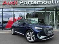 Used Audi Q4 e-tron S-Line 150 kW (204 HP) 2023 Blue SUV