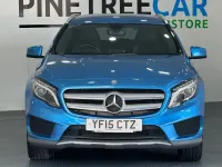 Used Mercedes GLA220 AMG line 170 HP (125 kW) 2015 Blue SUV