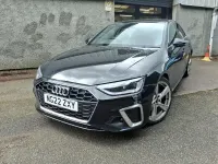 Used Audi A4 S-Line 150 HP (110 kW) 2022 Black Sedan