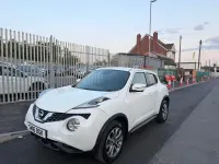 Used Nissan Juke Tekna 2016 White SUV
