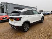 Used VW T-Cross Edition 115 HP (84 kW) 2019 White SUV