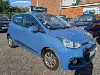 Used Hyundai i10 Premium 87 HP (63 kW) 2015 Blue Hatchback