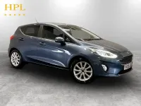 Used Ford Fiesta Titanium 95 HP (69 kW) 2020 Blue Hatchback