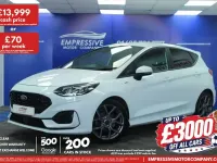 Used Ford Fiesta ST-Line 2022 White Hatchback