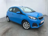 Used Peugeot 108 Active 67 HP (49 kW) 2017 Blue Hatchback