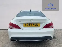 Used Mercedes CLA180 122 HP (89 kW) 2017 White Coupe
