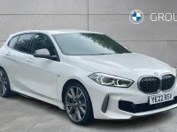 Used BMW M135 Shadowline 302 HP (222 kW) 2022 White Hatchback