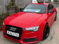 Used Audi A5 Black Edition 2012 Red Coupe