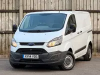 Used Ford Transit Custom 100 HP (73 kW) 2014 White Van