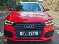 Used Audi Q3 S-Line 150 HP (110 kW) 2015 Red SUV