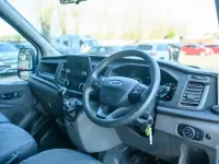 Used Ford Transit 130 HP (95 kW) 2021 White Cabriolet