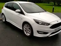Used Ford Focus ST-Line 120 HP (88 kW) 2017 White Hatchback