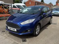 Usado Ford Fiesta Zetec 2014 Azul Citadino