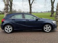 Used Mercedes A180 Premium 109 HP (80 kW) 2018 Blue Hatchback