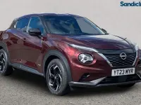 Begagnad Nissan Juke N-Connecta 143 HK (105 kW) 2023 Röd SUV