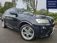 Used BMW X3 M Sport 184 HP (135 kW) 2012 Black SUV