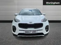 Used Kia Sportage GT-Line 136 HP (100 kW) 2017 White SUV