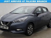 Used Nissan Micra Acenta 71 HP (52 kW) 2018 Grey Hatchback