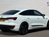 Used Audi e-tron Sportback Black Edition 250 kW (340 HP) 2024 White SUV
