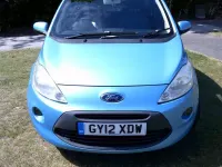 Used Ford Ka Titanium 69 HP (50 kW) 2012 Blue Hatchback