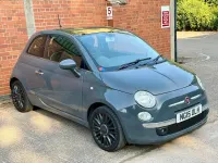 Used Fiat 500 Lounge 69 HP (50 kW) 2015 Grey Hatchback