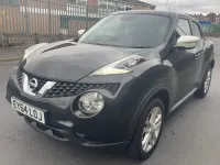 Used Nissan Juke Acenta Premium 110 HP (80 kW) 2014 Black SUV