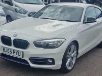 Used BMW 120 Sport Line 177 HP (130 kW) 2015 White Hatchback