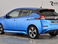 Used Nissan Leaf Tekna 110 kW (150 HP) 2019 Blue Hatchback