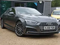 Used Audi A5 S-Line 190 HP (139 kW) 2018 Grey Coupe