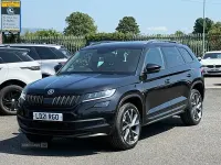 Used Skoda Kodiaq SportLine 150 HP (110 kW) 2021 Black SUV