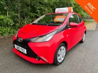 Used Toyota Aygo X-play 69 HP (50 kW) 2015 Red Hatchback